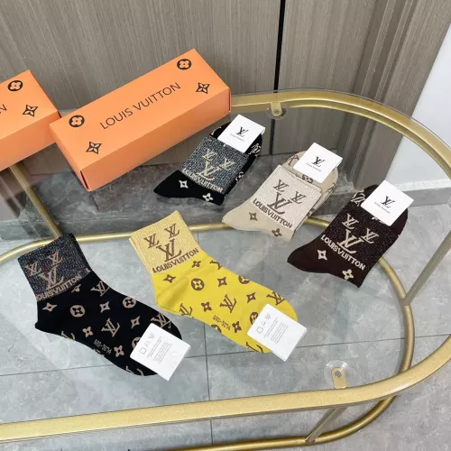 Cheap Louis Vuitton LV Socks #1378375 Replica Wholesale [$25.00 USD] [ITEM#1378375] on Replica Louis Vuitton LV Socks