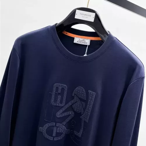 Cheap Hermes T-Shirts Long Sleeved For Men #1378430 Replica Wholesale [$82.00 USD] [ITEM#1378430] on Replica Hermes T-Shirts