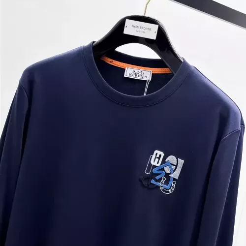 Cheap Hermes T-Shirts Long Sleeved For Men #1378435 Replica Wholesale [$82.00 USD] [ITEM#1378435] on Replica Hermes T-Shirts