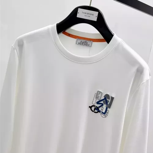 Cheap Hermes T-Shirts Long Sleeved For Men #1378436 Replica Wholesale [$82.00 USD] [ITEM#1378436] on Replica Hermes T-Shirts