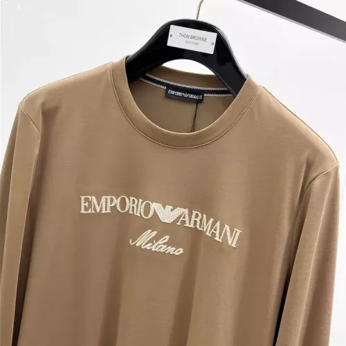 Cheap Armani T-Shirts Long Sleeved For Men #1378440 Replica Wholesale [$82.00 USD] [ITEM#1378440] on Replica Armani T-Shirts
