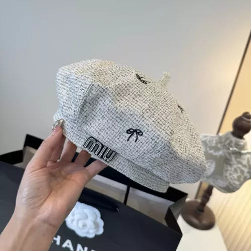 Cheap MIU MIU Caps #1378456 Replica Wholesale [$36.00 USD] [ITEM#1378456] on Replica MIU MIU Caps