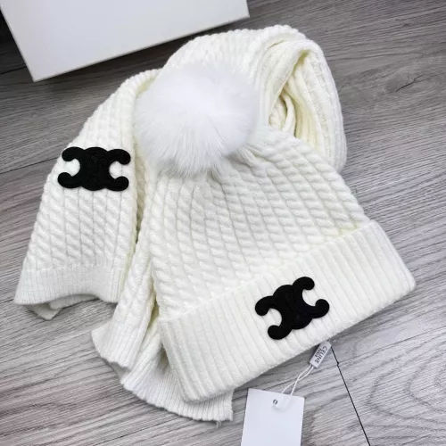 Cheap Celine Hat and Scarf Set #1378458 Replica Wholesale [$48.00 USD] [ITEM#1378458] on Replica Celine Hat and Scarf and Glove Set