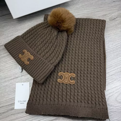 Cheap Celine Hat and Scarf Set #1378459 Replica Wholesale [$48.00 USD] [ITEM#1378459] on Replica Celine Hat and Scarf and Glove Set