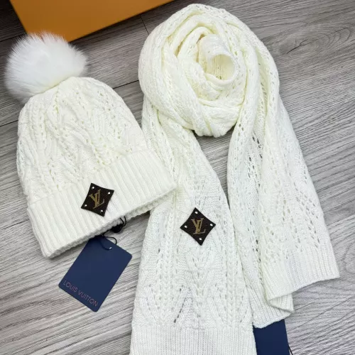 Cheap Louis Vuitton LV Hat and Scarf Set #1378464 Replica Wholesale [$48.00 USD] [ITEM#1378464] on Replica Louis Vuitton LV Hat and Scarf and Glove Set