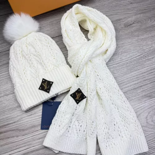 Cheap Louis Vuitton LV Hat and Scarf Set #1378464 Replica Wholesale [$48.00 USD] [ITEM#1378464] on Replica Louis Vuitton LV Hat and Scarf and Glove Set