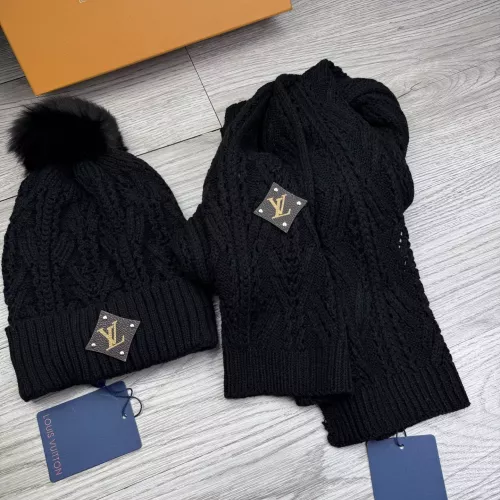 Cheap Louis Vuitton LV Hat and Scarf Set #1378465 Replica Wholesale [$48.00 USD] [ITEM#1378465] on Replica Louis Vuitton LV Hat and Scarf and Glove Set