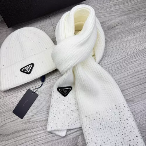 Cheap Prada Hat and Scarf Set #1378466 Replica Wholesale [$48.00 USD] [ITEM#1378466] on Replica Prada Hat and Scarf and Glove Set