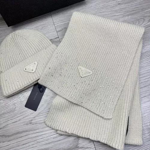 Cheap Prada Hat and Scarf Set #1378467 Replica Wholesale [$48.00 USD] [ITEM#1378467] on Replica Prada Hat and Scarf and Glove Set