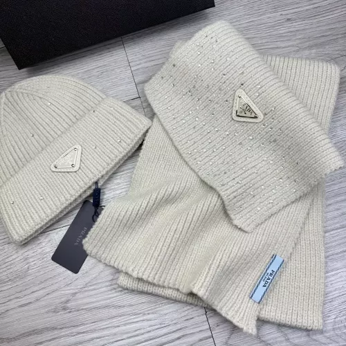 Cheap Prada Hat and Scarf Set #1378467 Replica Wholesale [$48.00 USD] [ITEM#1378467] on Replica Prada Hat and Scarf and Glove Set