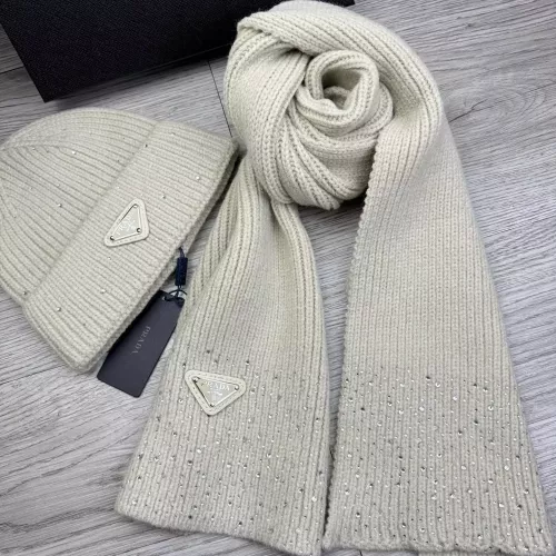 Cheap Prada Hat and Scarf Set #1378467 Replica Wholesale [$48.00 USD] [ITEM#1378467] on Replica Prada Hat and Scarf and Glove Set