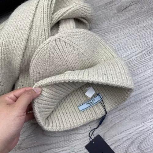 Cheap Prada Hat and Scarf Set #1378467 Replica Wholesale [$48.00 USD] [ITEM#1378467] on Replica Prada Hat and Scarf and Glove Set