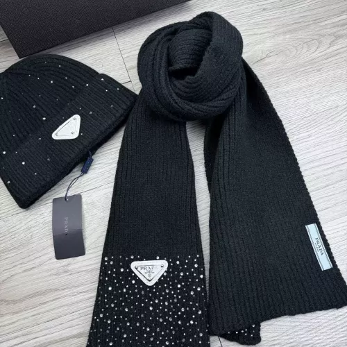 Cheap Prada Hat and Scarf Set #1378468 Replica Wholesale [$48.00 USD] [ITEM#1378468] on Replica Prada Hat and Scarf and Glove Set