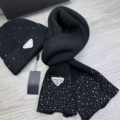 Cheap Prada Hat and Scarf Set #1378468 Replica Wholesale [$48.00 USD] [ITEM#1378468] on Replica Prada Hat and Scarf and Glove Set