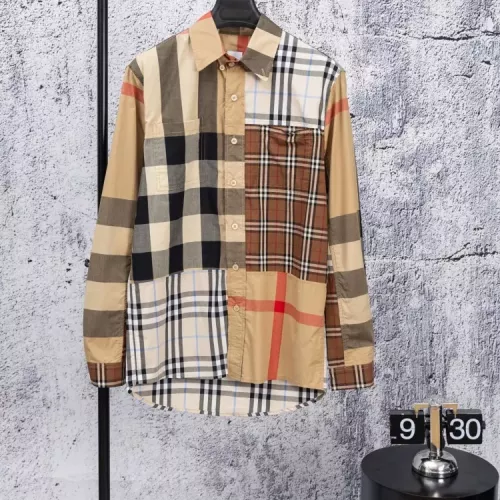 Burberry Shirts Long Sleeved For Men #1378501