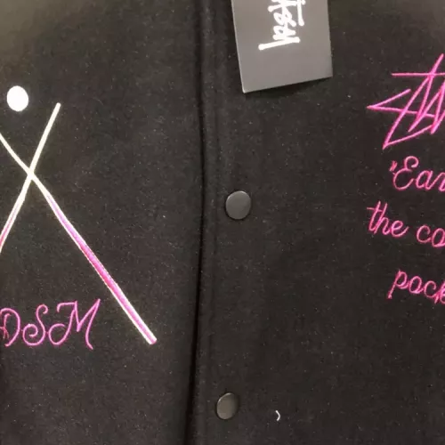 Cheap Stussy Jackets Long Sleeved For Men #1378521 Replica Wholesale [$80.00 USD] [ITEM#1378521] on Replica Stussy Jackets