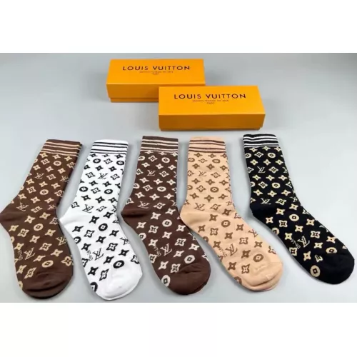 Cheap Louis Vuitton LV Socks #1378525 Replica Wholesale [$29.00 USD] [ITEM#1378525] on Replica Louis Vuitton LV Socks