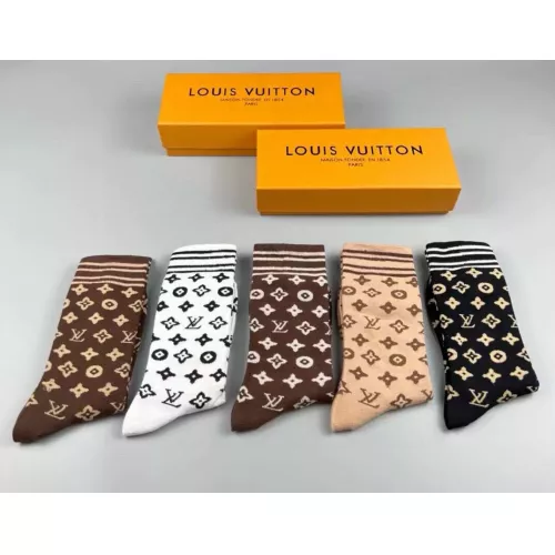 Cheap Louis Vuitton LV Socks #1378525 Replica Wholesale [$29.00 USD] [ITEM#1378525] on Replica Louis Vuitton LV Socks