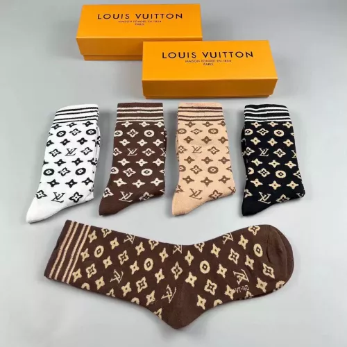 Cheap Louis Vuitton LV Socks #1378525 Replica Wholesale [$29.00 USD] [ITEM#1378525] on Replica Louis Vuitton LV Socks