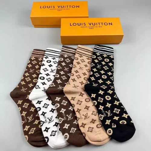 Cheap Louis Vuitton LV Socks #1378525 Replica Wholesale [$29.00 USD] [ITEM#1378525] on Replica Louis Vuitton LV Socks