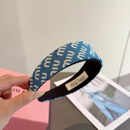 Cheap MIU MIU Headband For Women #1378531 Replica Wholesale [$27.00 USD] [ITEM#1378531] on Replica MIU MIU Headband
