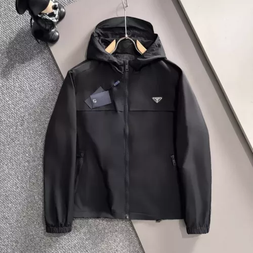 Prada Jackets Long Sleeved For Men #1378675