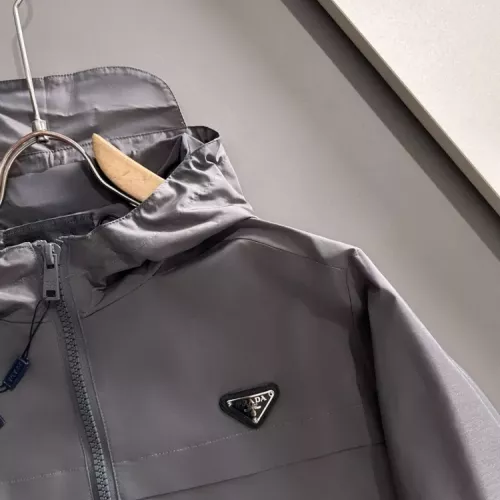 Cheap Prada Jackets Long Sleeved For Men #1378676 Replica Wholesale [$85.00 USD] [ITEM#1378676] on Replica Prada Jackets