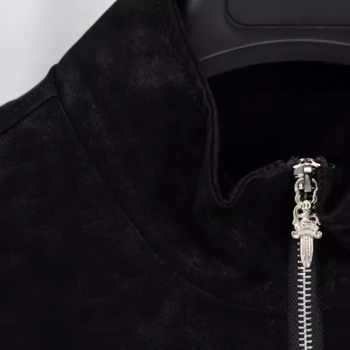 Cheap Chrome Hearts Jackets Long Sleeved For Unisex #1378693 Replica Wholesale [$88.00 USD] [ITEM#1378693] on Replica Chrome Hearts Jackets