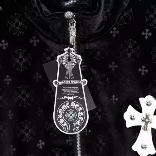 Cheap Chrome Hearts Jackets Long Sleeved For Unisex #1378694 Replica Wholesale [$88.00 USD] [ITEM#1378694] on Replica Chrome Hearts Jackets
