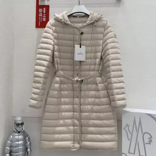 Cheap Moncler Down Feather Coat Long Sleeved For Women #1378708 Replica Wholesale [$162.00 USD] [ITEM#1378708] on Replica Moncler Down Feather Coat