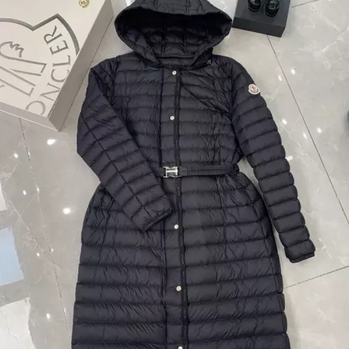 Cheap Moncler Down Feather Coat Long Sleeved For Women #1378709 Replica Wholesale [$162.00 USD] [ITEM#1378709] on Replica Moncler Down Feather Coat