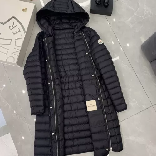 Cheap Moncler Down Feather Coat Long Sleeved For Women #1378709 Replica Wholesale [$162.00 USD] [ITEM#1378709] on Replica Moncler Down Feather Coat