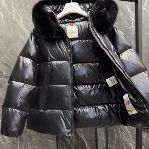 Cheap Moncler Down Feather Coat Long Sleeved For Women #1378720 Replica Wholesale [$195.00 USD] [ITEM#1378720] on Replica Moncler Down Feather Coat