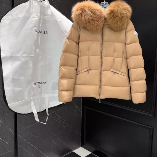 Cheap Moncler Down Feather Coat Long Sleeved For Women #1378727 Replica Wholesale [$195.00 USD] [ITEM#1378727] on Replica Moncler Down Feather Coat