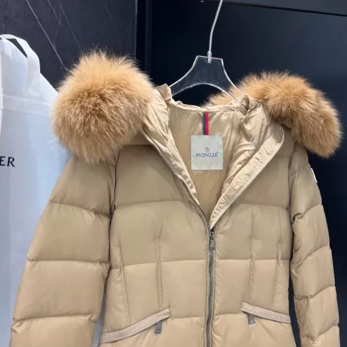 Cheap Moncler Down Feather Coat Long Sleeved For Women #1378727 Replica Wholesale [$195.00 USD] [ITEM#1378727] on Replica Moncler Down Feather Coat