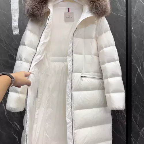 Cheap Moncler Down Feather Coat Long Sleeved For Women #1378731 Replica Wholesale [$205.00 USD] [ITEM#1378731] on Replica Moncler Down Feather Coat