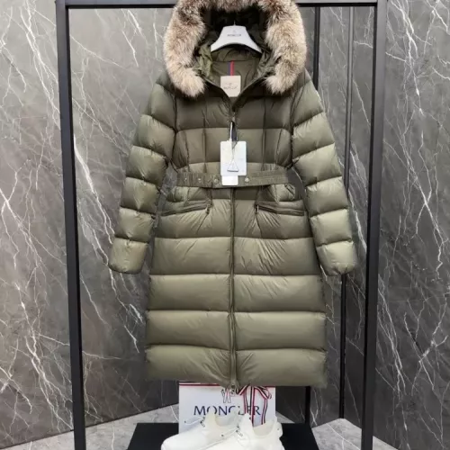 Moncler Down Feather Coat Long Sleeved For Women #1378733