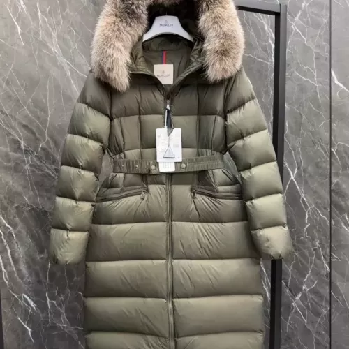 Cheap Moncler Down Feather Coat Long Sleeved For Women #1378733 Replica Wholesale [$205.00 USD] [ITEM#1378733] on Replica Moncler Down Feather Coat