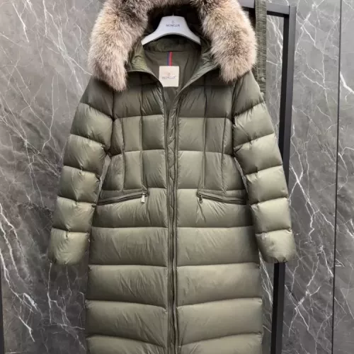 Cheap Moncler Down Feather Coat Long Sleeved For Women #1378733 Replica Wholesale [$205.00 USD] [ITEM#1378733] on Replica Moncler Down Feather Coat