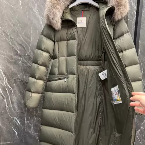 Cheap Moncler Down Feather Coat Long Sleeved For Women #1378733 Replica Wholesale [$205.00 USD] [ITEM#1378733] on Replica Moncler Down Feather Coat