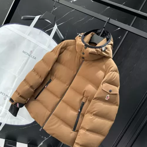 Cheap Moncler Down Feather Coat Long Sleeved For Men #1378765 Replica Wholesale [$300.83 USD] [ITEM#1378765] on Replica Moncler Down Feather Coat