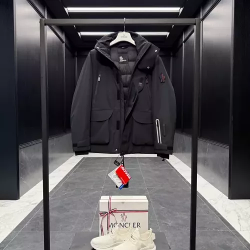 Cheap Moncler Down Feather Coat Long Sleeved For Men #1378773 Replica Wholesale [$330.58 USD] [ITEM#1378773] on Replica Moncler Down Feather Coat