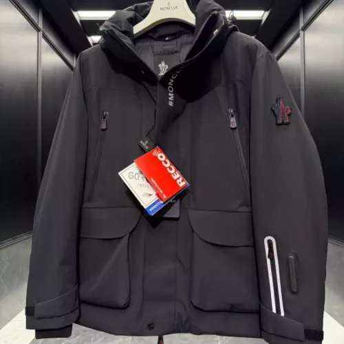 Cheap Moncler Down Feather Coat Long Sleeved For Men #1378773 Replica Wholesale [$330.58 USD] [ITEM#1378773] on Replica Moncler Down Feather Coat
