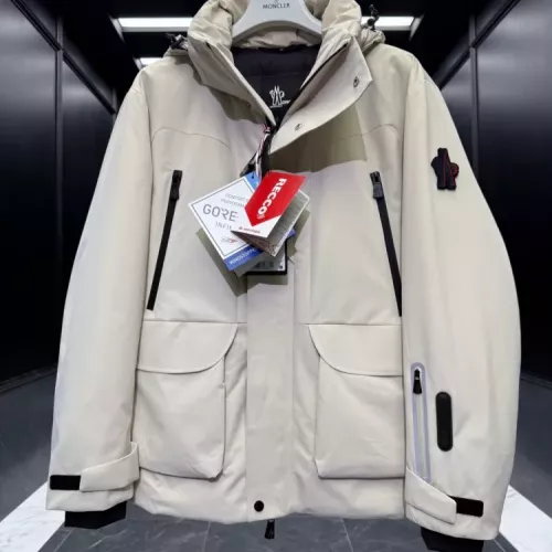 Cheap Moncler Down Feather Coat Long Sleeved For Men #1378774 Replica Wholesale [$330.58 USD] [ITEM#1378774] on Replica Moncler Down Feather Coat
