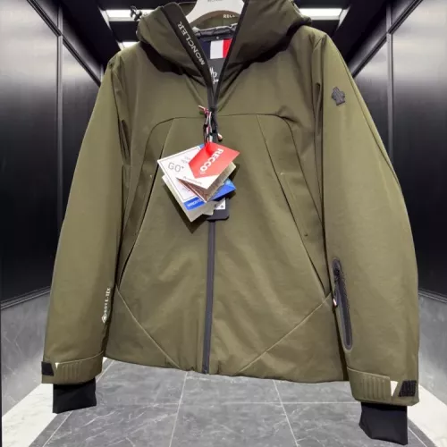 Cheap Moncler Down Feather Coat Long Sleeved For Men #1378778 Replica Wholesale [$330.58 USD] [ITEM#1378778] on Replica Moncler Down Feather Coat