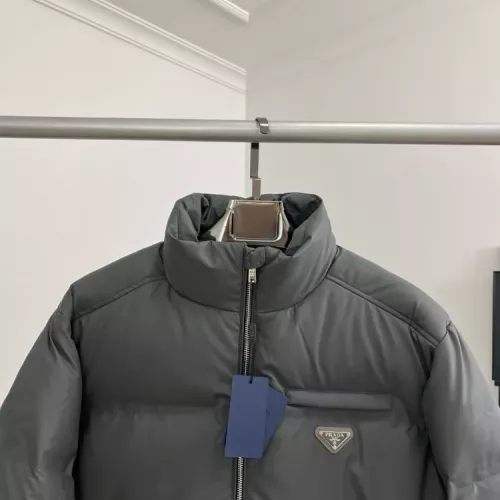 Cheap Prada Down Feather Coat Long Sleeved For Men #1378781 Replica Wholesale [$170.00 USD] [ITEM#1378781] on Replica Prada Down Feather Coat