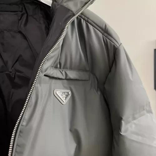 Cheap Prada Down Feather Coat Long Sleeved For Men #1378781 Replica Wholesale [$170.00 USD] [ITEM#1378781] on Replica Prada Down Feather Coat