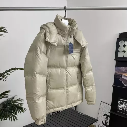 Cheap Prada Down Feather Coat Long Sleeved For Men #1378784 Replica Wholesale [$170.00 USD] [ITEM#1378784] on Replica Prada Down Feather Coat