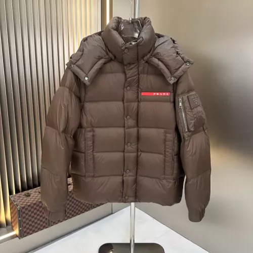 Prada Down Feather Coat Long Sleeved For Men #1378800