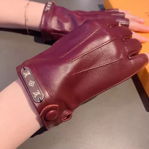 Cheap Louis Vuitton LV Gloves For Women #1379173 Replica Wholesale [$52.00 USD] [ITEM#1379173] on Replica Louis Vuitton LV Gloves